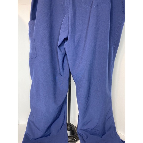 Med Couture Plus One Women's 4 WAY ENERGY STRETCH  Blue Maternity Pants Size Lg - Picture 11 of 16